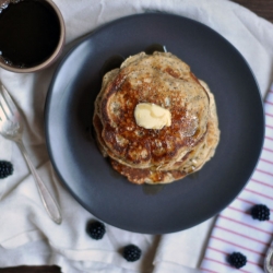 Almond-Poppy Seed Pancakes