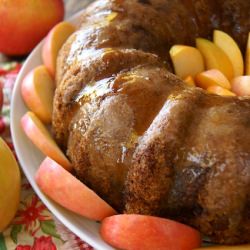 Fall Chai Apple Cake