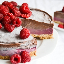 Three Layer Ice Cream Cake