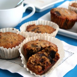 Chocolate Pecan Pie Muffins