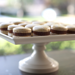 Hazelnut & Quince Macaron