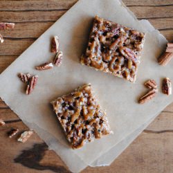 Sticky Cinnamon Pecan Bars