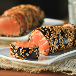 Sesame Salmon Rolls