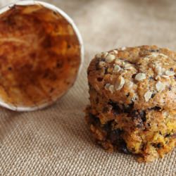 Pumpkin Chocolate Muffins