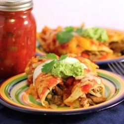 Chicken & Chorizo Enchilada