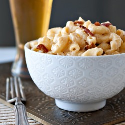 Beer & Bacon Mac N Cheese