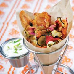 Healthy Baked Vegetable Chips