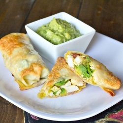 Chicken Club Eggrolls