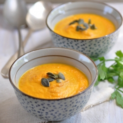 Carrot Tahini Soup