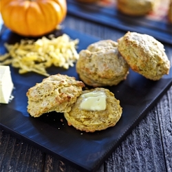 Pumpkin Cheddar Scones