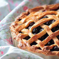 Deep Dish Blueberry Pie