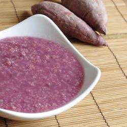 Purple Sweet Potato Millet Porridge