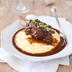 Beef Short Ribs Braised in Red Wine