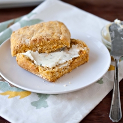 Sweet Potato Beer Biscuits