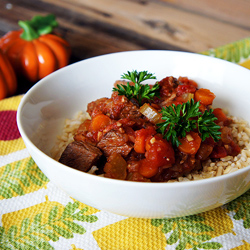 Slow-Cooker Beef and Tomato Stew