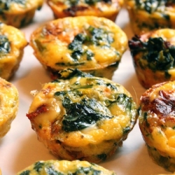 Mini Spinach Frittata