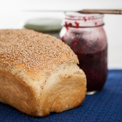 White Bread with Sesame