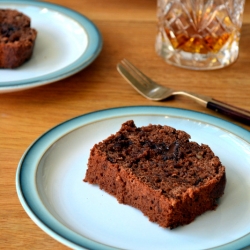 Chocolate & Whiskey Banana Bread