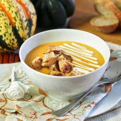 Roasted Squash and Bell Pepper Soup