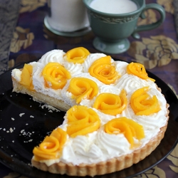 Mango-Coconut Cream Tart