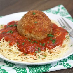 Cheesy Chicken Parm Meatballs