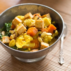 Coconut Curry Veggies with Tofu