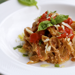 Taglietelle with Ricotta & Tomato Sauce