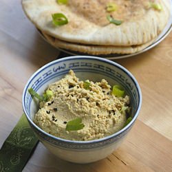 Sesame Scallion Hummus