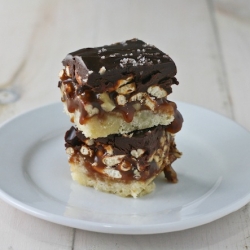 Salted Caramel Squares