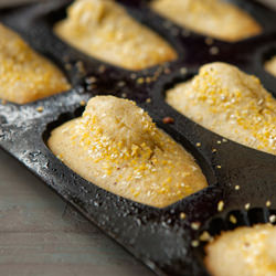 Cornmeal Madeleines