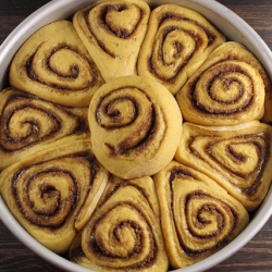 Pumpkin Cinnamon Buns