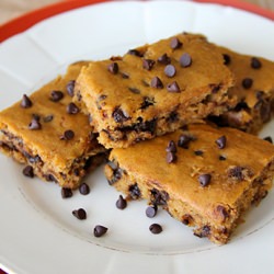 Skinny Pumpkin Bars