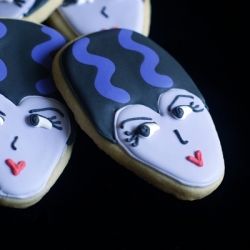 Bride of Frankenstein Cookies