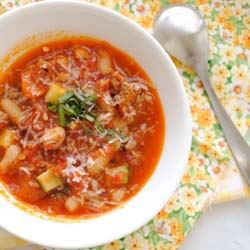 Tomato Stew with Italian Sausage