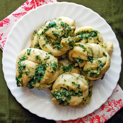 Garlic Parmesan Knots