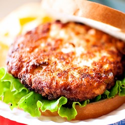 Salmon Croquette Burger