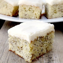 Banana Bars with Frosting