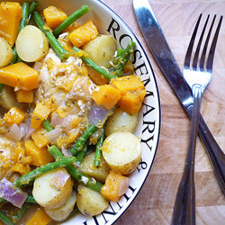 Chicken & Butternut Casserole