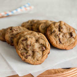 Malted Milk Chocolate Chip Cookies