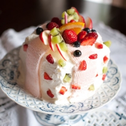 Genoise Aux Miel, Strawberry Cake