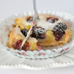 Blackberry Frangipane Tarts