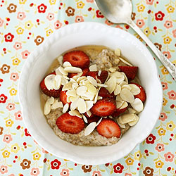 Coconut Strawberry Oatmeal