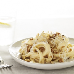 Fettuccine with Pumpkin Sauce