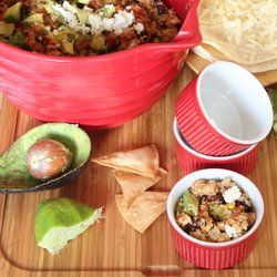 Chicken Quinoa Taco Salad