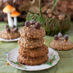 Oat Bran and Nuts Cookies