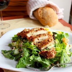 Pecan Crust Chicken Salad