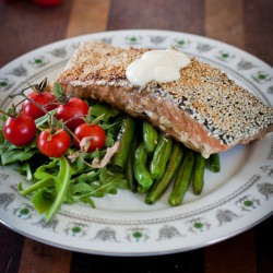 Sesame Crusted Salmon