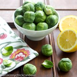 Shaved Brussels Sprouts Salad