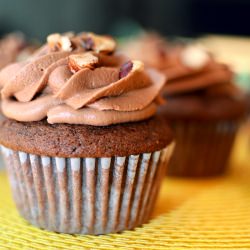 Chocolate Hazelnut Cupcakes