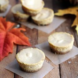 Pumpkin Cheesecake Bites